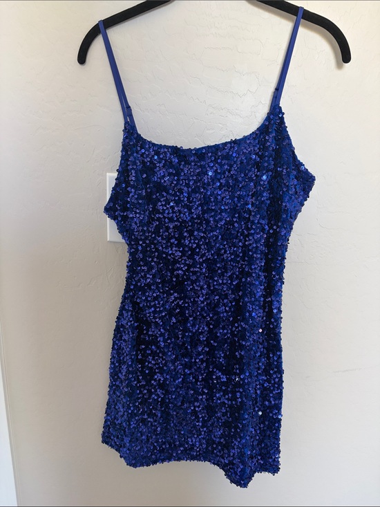 bp Dresses & Skirts - bp Royal Blue Sequin Mini Dress